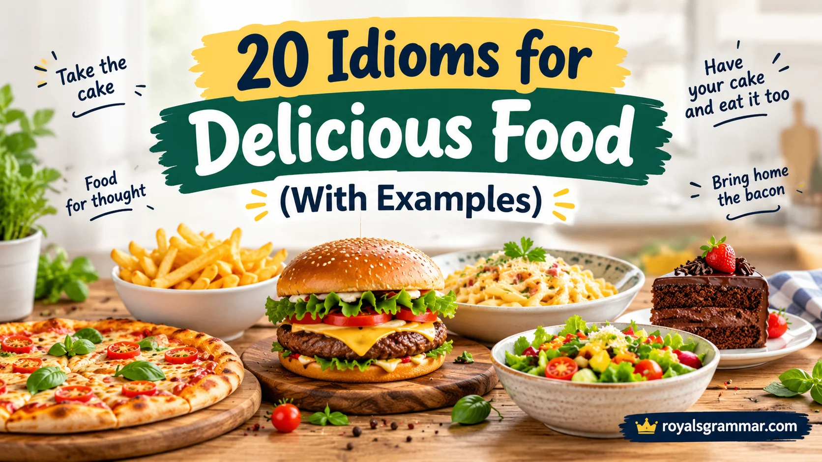 Idioms for Delicious Food