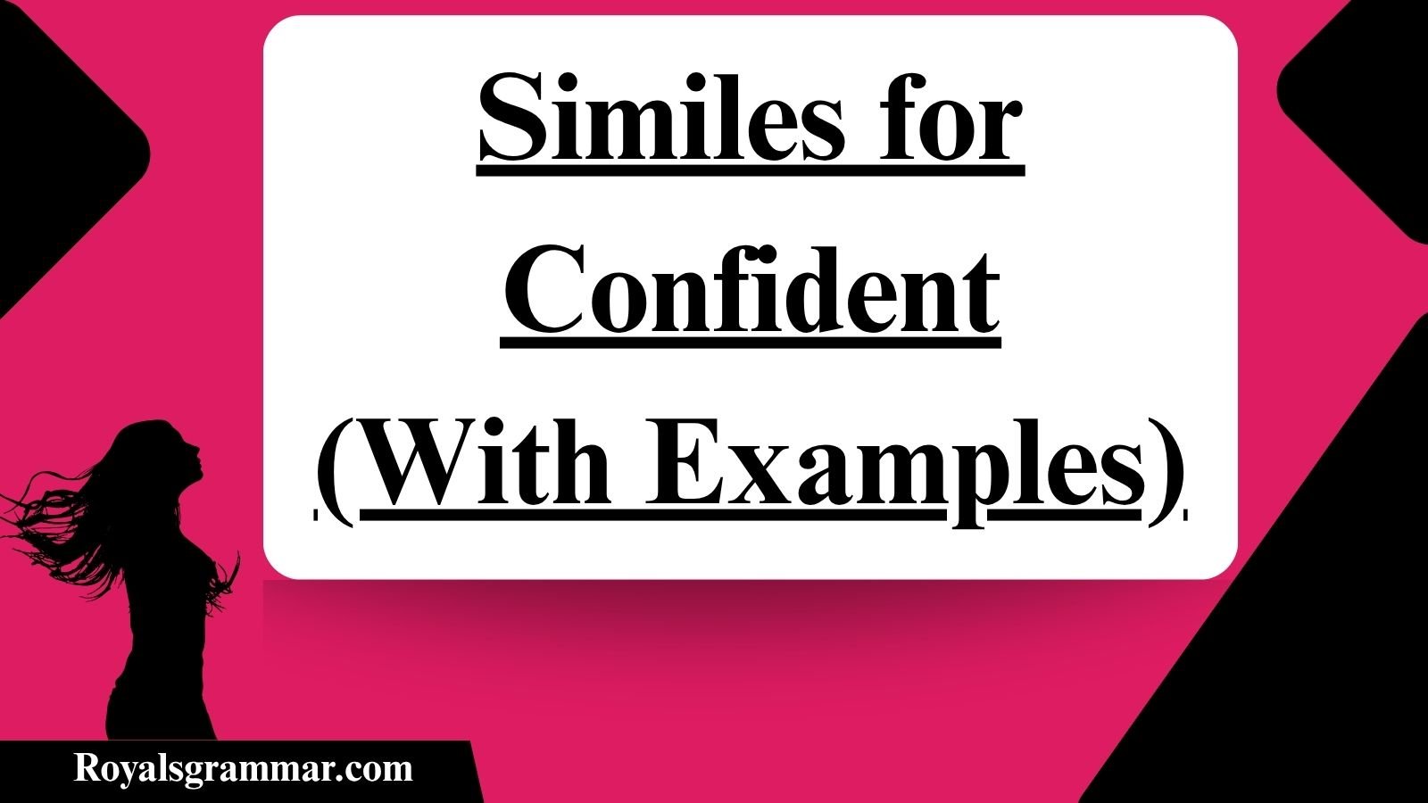 Similes for Confident