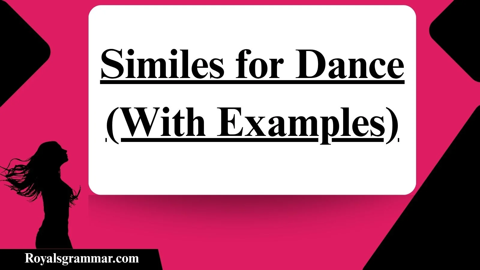 Similes for Dance